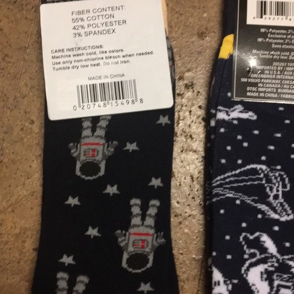Men’s Space Socks - Picture 4 of 6